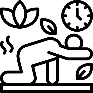 Meditasyon yoga meditasyon simgesi