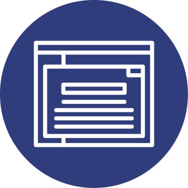 seo modern simgesinin vektör illüstrasyonu