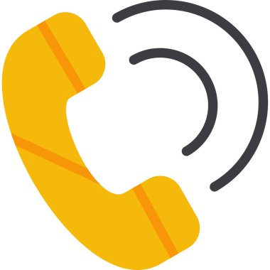 - Telefon. Web simgesi basit illüstrasyon