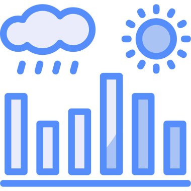 Hava tahmini simgesi ana hatlar biçiminde