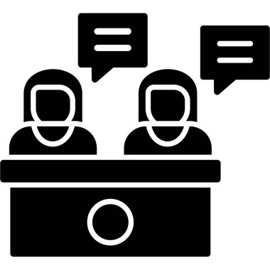 sohbet vektör simgesi