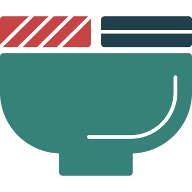 kase ikonu vektör illüstrasyonu