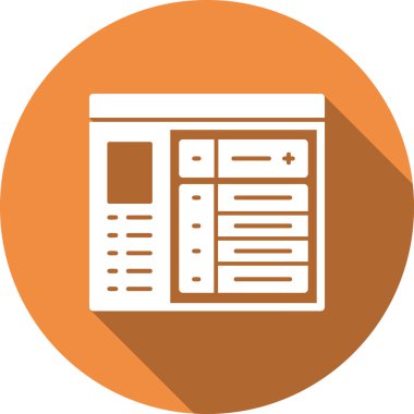 Vektör illüstrasyonu, simge ögesi