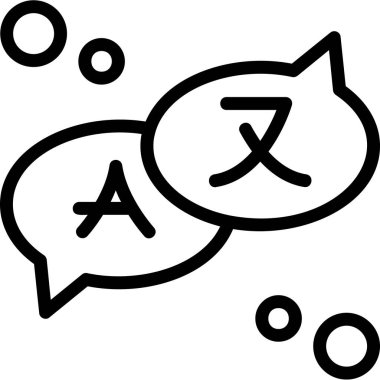 konuşma kabarcığı vektör çizimi