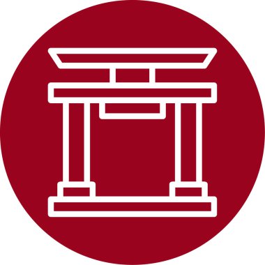 Vektör illüstrasyonu, modern simge