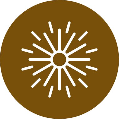 vektör güneş illüstrasyon simgesi