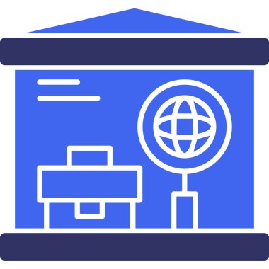 seo modern simgesinin vektör illüstrasyonu