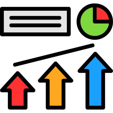 ok simgesi vektör illüstrasyonu