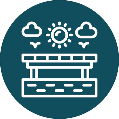 Vektör İnşa Simgesi illüstrasyonu