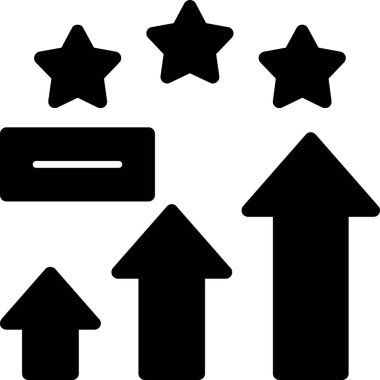 yıldız derecelendirme simgesi ana hat biçiminde