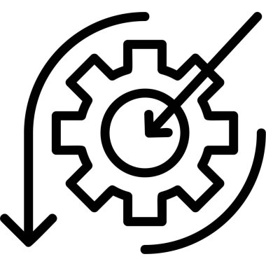 Dişliler. Web simgesi basit tasarım