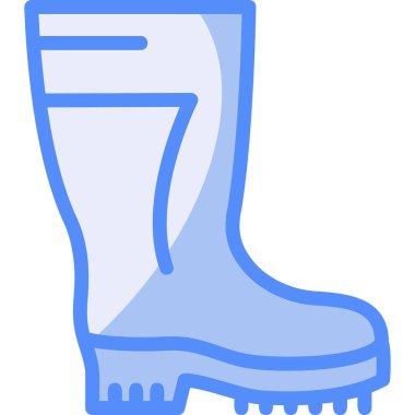 Çizme simgesi modern vektör illüstrasyonu