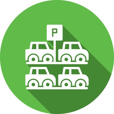 Simge vektör otopark