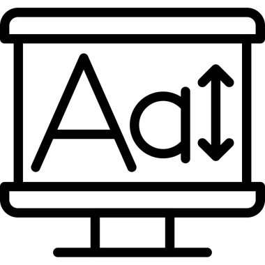 Dosya biçiminin vektör illüstrasyonu, simge