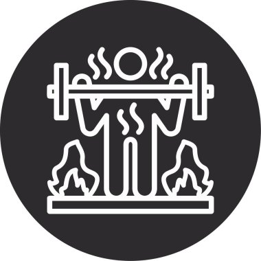 seo modern simgesinin vektör illüstrasyonu