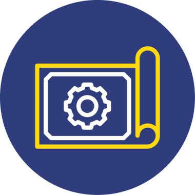 Vektör dişli simge tasarlamak