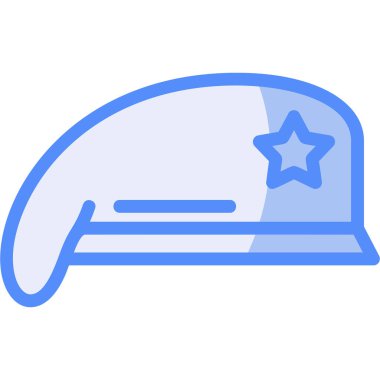 kapak şapka simgesi doldurulmuş - özet biçimi