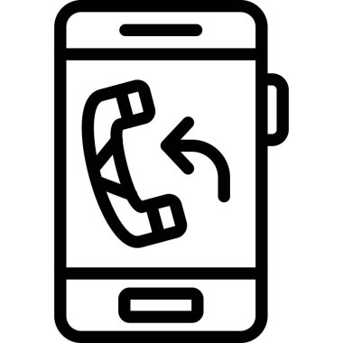 Telefon çağrısı simgesi, özet biçimi