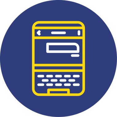 Cep telefonu. Basit tasarım