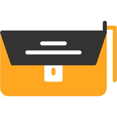 Debriyaj Düz Simgesi, Vektör İllüstrasyonu