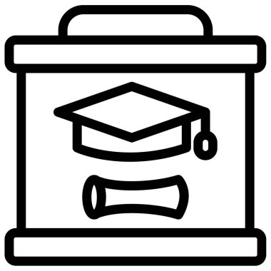 Mezuniyet şapkası Basit tasarım