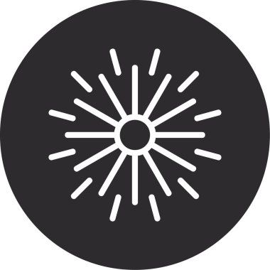 Modern simgenin vektör illüstrasyonu