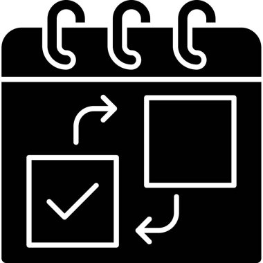 Belge. Web simgesi basit illüstrasyon