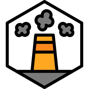 Sektör ikonu vektör illüstrasyonu