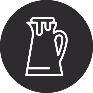 Gıda simgesinin vektör illüstrasyonu