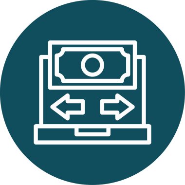 seo modern simgesinin vektör illüstrasyonu