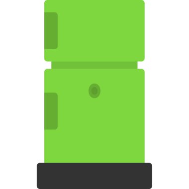 pil enerji simgesi düz biçimli