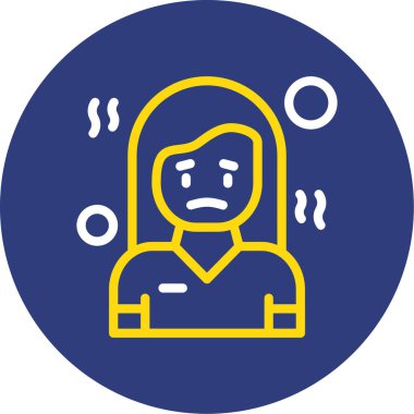 İnsan simgesinin vektör illüstrasyonu