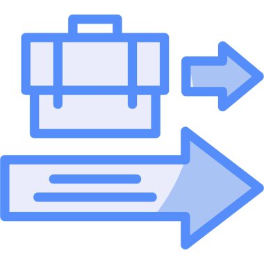 iş belgesi kağıt simgesi doldurulmuş - özet biçimi