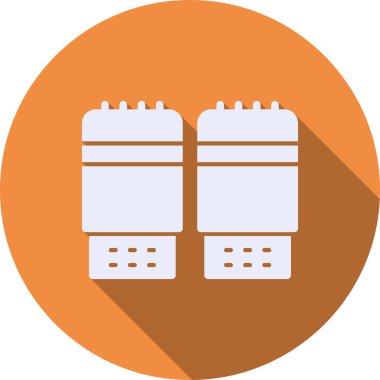 Pil. Web simgesi basit illüstrasyon