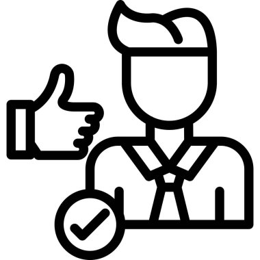 Müşteri Hizmetleri. Vektör illüstrasyonu