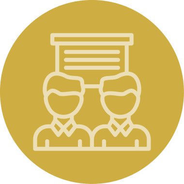 İnsan simgesinin vektör illüstrasyonu