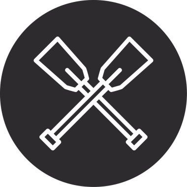 Küreğin vektör illüstrasyonu