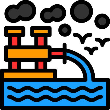 Su. Web simgesi basit tasarım