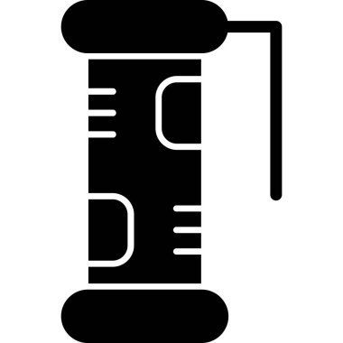 Hava filtresi simgesi. Beyaz arkaplanda izole edilmiş web tasarımı için hava filtresi vektör simgesinin özeti