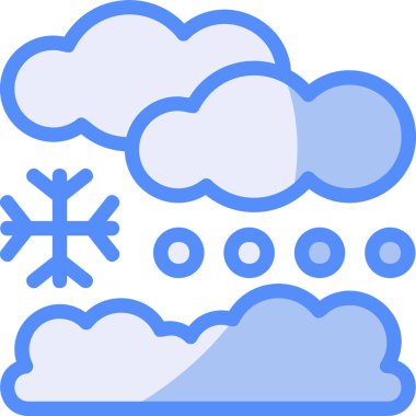 Hava durumu. Web simgesi basit tasarım