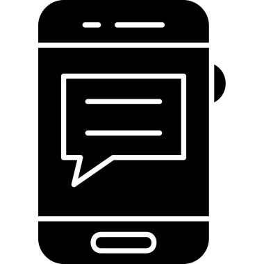 cep telefonu simgesi, vektör illüstrasyon tasarımı