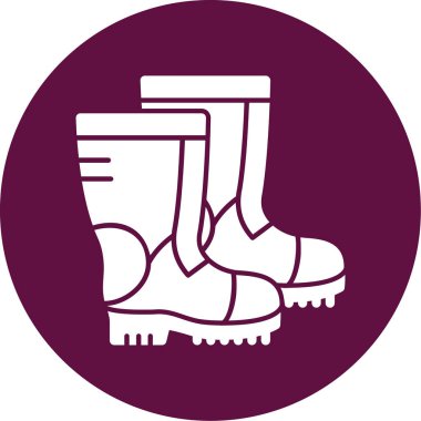 Çizme simgesi, vektör illüstrasyonu