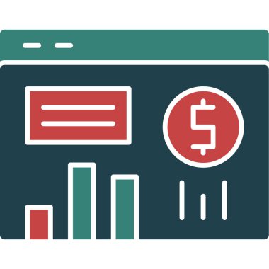 seo modern simgesinin vektör illüstrasyonu