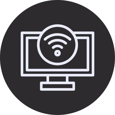 Seo simgesinin vektör illüstrasyonu