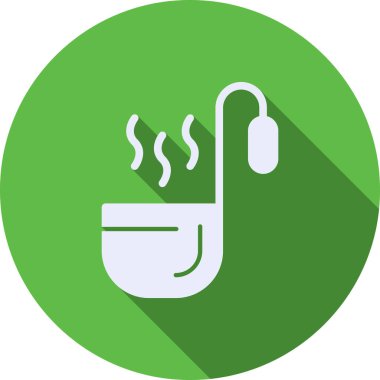 yiyecek düz vektör simgesi