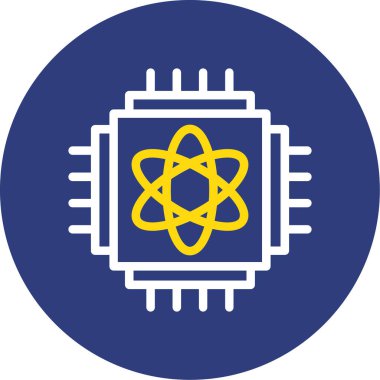 Modern bir simgenin vektör illüstrasyonu