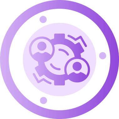 Modern b 'nin vektör illüstrasyonu