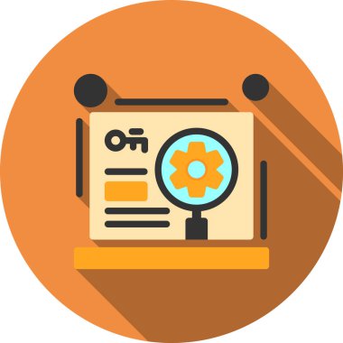 Rozet & belgesi için işletme yönetimi dairesi simgesi