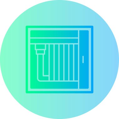 seo modern simgesinin vektör illüstrasyonu