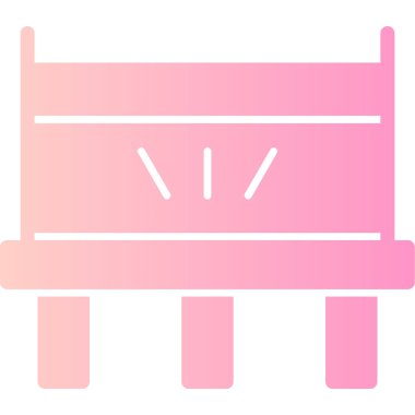 Modern b 'nin vektör illüstrasyonu eksik simgesi